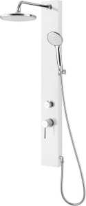 Aqualine FIGA sprchový panel 125x1050mm, bílá SL230