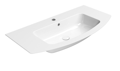 GSI PURA keramické umyvadlo Slim oblé 102x52cm, bílá ExtraGlaze 8825111