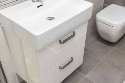 Mereo Leny, koupelnová skříňka s keramickým umyvadlem 60 cm, bíla CN811