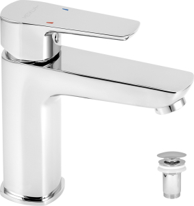 Novaservis Umyvadlová baterie s výpustí METALIA 58 ECO, chrom 58003,0