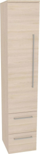 Mereo Bino, koupelnová skříňka vysoká 163 cm, levá, Multidecor, Javor Hard šampaňský CN697JHS2