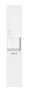 Aqualine SIMPLEX ECO vysoká skříňka s košem 30x180x30cm SIME310