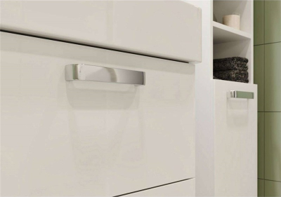 Mereo Leny, koupelnová skříňka s keramickým umyvadlem 60 cm, bíla CN811