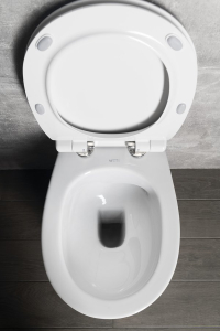 Isvea SENTIMENTI WC mísa stojící, Rimless, 36x52 cm, spodní/zadní odpad, bílá 10SM10004SV