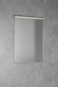 Sapho TRAKA zrcadlo s LED osvětlením a poličkou, 60x80cm TK060