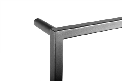 Sapho SKA nástěnný sušák ručníků 600x1150x100mm, černá mat SKA502