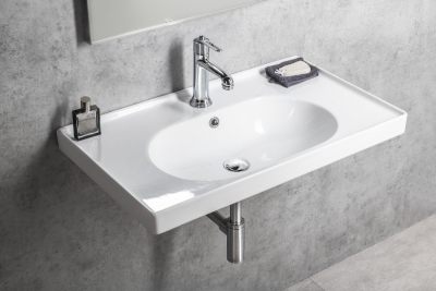 Sapho BRAND keramické umyvadlo 80x45cm, bílá TU0422