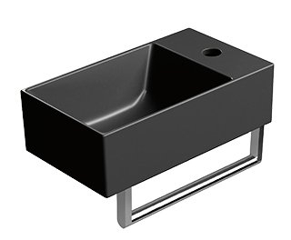 GSI KUBE X držák ručníků 40cm, pro umyvadlo 9484, chrom PAKUBEX40