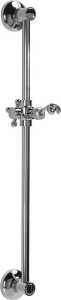 Sapho ANTEA sprchová tyč, posuvný držák, kulatá, 670mm, chrom SAL0031