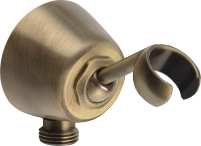 Sapho Držák sprchy kulatý, otočný, s vyústěním, bronz SUP4B6