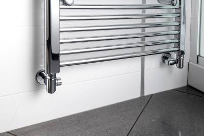 Sapho CORNER COMBI SIMPLY připojovací sada ventilů triaxiální, pravé provedení, chrom CP330S