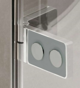 Mereo Sprchové dveře, Novea, 80x200 cm, chrom ALU, sklo Čiré, pravé provedení CK10111ZP
