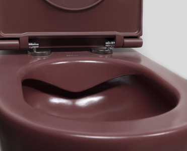 Isvea INFINITY závěsná WC mísa, Rimless, 36, 5x53cm, maroon red 10NF02004-2R
