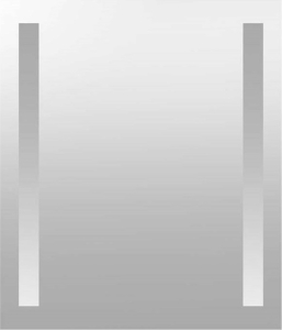 Mereo Zrcadlo 60x70 cm s LED osvětlením CN697