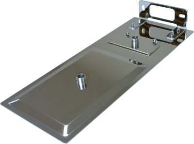 Mereo Talířová sprcha horní, s vodopádem, hranatá 500 x 200 mm, nerez CB495N