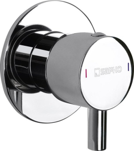 Sapho RHAPSODY podomítková bidetová baterie, 1 výstup, chrom 5540