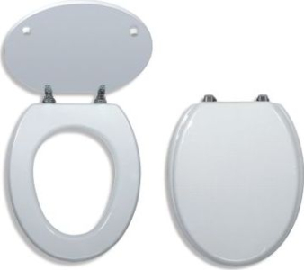 Novaservis Sedátko MDF bilá WC/BILA