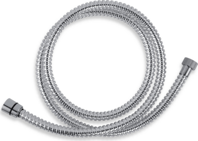 Novaservis Sprchová hadice plastová 175 cm chrom SPIRAL/175,0