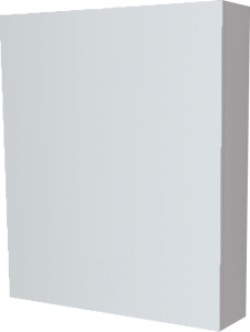 Mereo Koupelnová skříňka zrcadlová 60 cm, galerka, 1x dvířka levá, Multidecor, Arktická šedá CN798G61ARS1