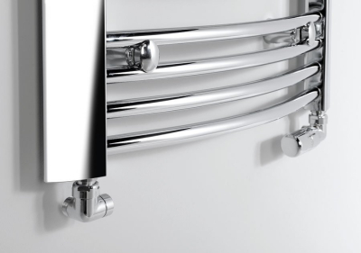Sapho CORNER připojovací sada ventilů termostatická triaxiální, pravé provedení, chrom CP1012RS