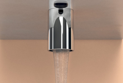 NOFER VELOX zrcadlová skříňka 100cm se senzorovým dávkovačem mýdla, vodovodní baterií a osoušečem rukou MUM000116