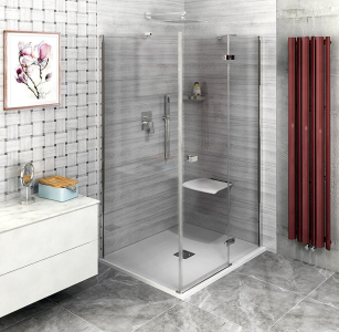 Polysan FORTIS čtvercový sprchový kout 1000x1000 mm, R varianta FL1010RFL3510