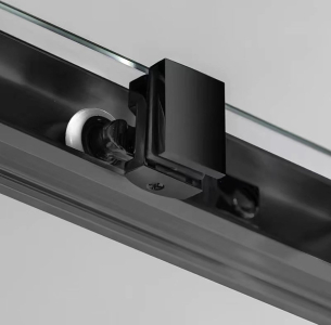 Gelco SIGMA SIMPLY BLACK čtvercový sprchový kout 1000x1000 mm, rohový vstup, čiré sklo GS2110BGS2110B