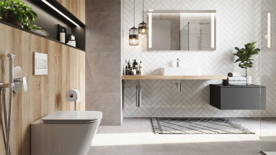 Mereo Ponte, koupelnová skříňka 70 cm, Multidecor, Zelená Verde CN291ZEV1