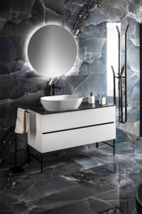 Sapho VISO kulaté zrcadlo s LED osvětlením ø 80cm VS080