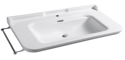 Kerasan WALDORF keramické umyvadlo 120x55cm, bílá 4144K1