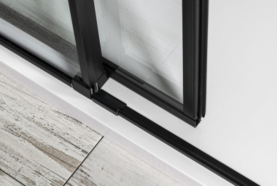Polysan ALTIS BLACK obdélníkový sprchový kout 1400x800 mm, L/P varianta AL4112BAL5912B