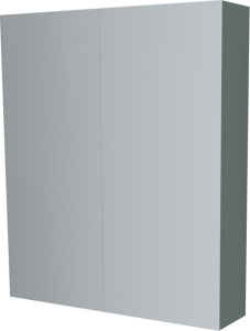 Mereo Koupelnová skříňka zrcadlová 80 cm, galerka, 2 x dvířka, Multidecor, Zelená Verde CN798G82ZEV1