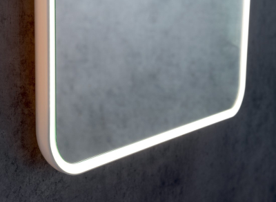 Sapho FLOAT zrcadlo s LED podsvícením 60x80cm, bílá 22572