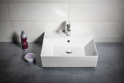 Isvea SISTEMA keramické umyvadlo 50x42cm, bílá 10SF50051