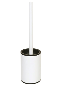 Sapho X-ROUND WHITE WC štětka na postavení, bílá mat XR306W