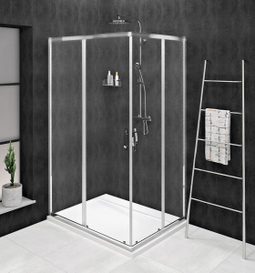 Gelco SIGMA SIMPLY obdélníkový sprchový kout 900x800 mm, L/P varianta, rohový vstup, čiré sklo GS2190GS2180
