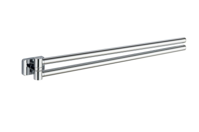 Aqualine APOLLO dvojitý držák ručníků 460mm, chrom 1416-15