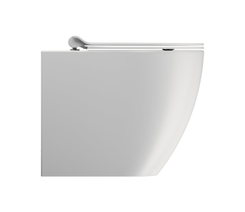 GSI PURA WC mísa stojící, Swirlflush, 36x55cm, spodní/zadní odpad, bílá dual-mat 880309