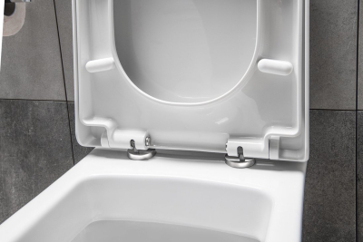 Aqualine DONA WC sedátko, Soft Close, Easy Take, bílá FD121