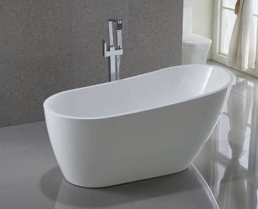 Aqualine TISA volně stojící vana, 150x75cm, bílá E1575