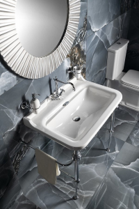 Kerasan WALDORF keramické umyvadlo 80x55cm, bílá 4141K1