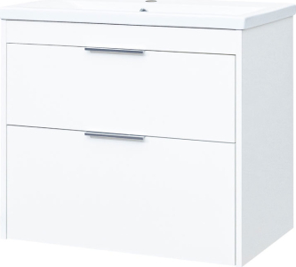 Mereo Vigo, koupelnová skříňka s keramickým umyvadlem 81 cm, bílá CN312