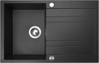 Granitový dřez Sinks GRANDE 800 Granblack+VITALIA GRA30VICL