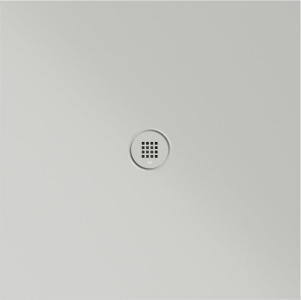 GSI Keramická sprchová vanička, čtverec 90x90x2cm, cenere mat 46090917