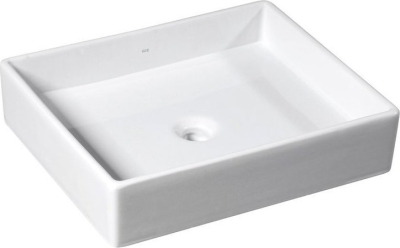 Isvea PURITY keramické umyvadlo na desku, 50x42cm, bílá 10PL66050