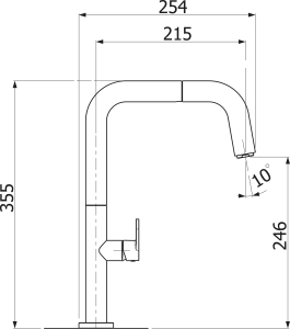 Sinks  EVA P lesklá AVEVPCL