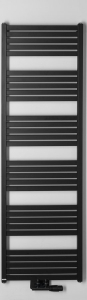 Bruckner GRUNT otopné těleso rovné 500x1610 mm, středové připojení, černá mat 600.123.6