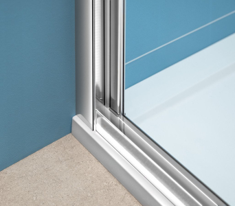 Polysan EASY čtvercový sprchový kout 700x700mm, skládací dveře, L/P varianta, čiré sklo EL1970EL3115