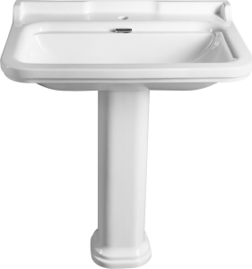 Kerasan WALDORF keramické umyvadlo 80x55cm, bílá 4141K1