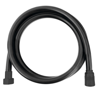 Sapho SOFTFLEX plastová sprchová hadice, 200cm, černá mat 1208-27